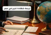 ترجمة شهادة تخرج في مصر