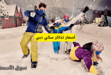 أسعار تذاكر سكي دبي