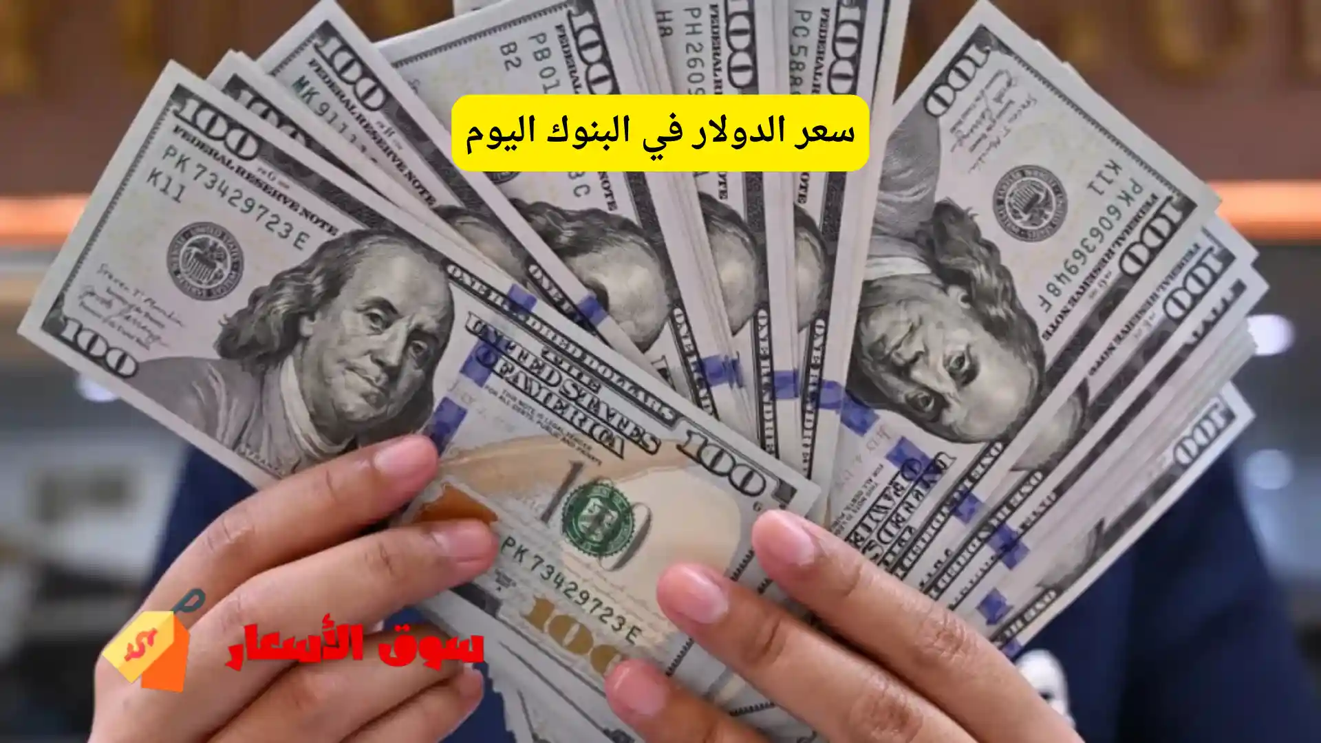 سعر الدولار في البنوك اليوم