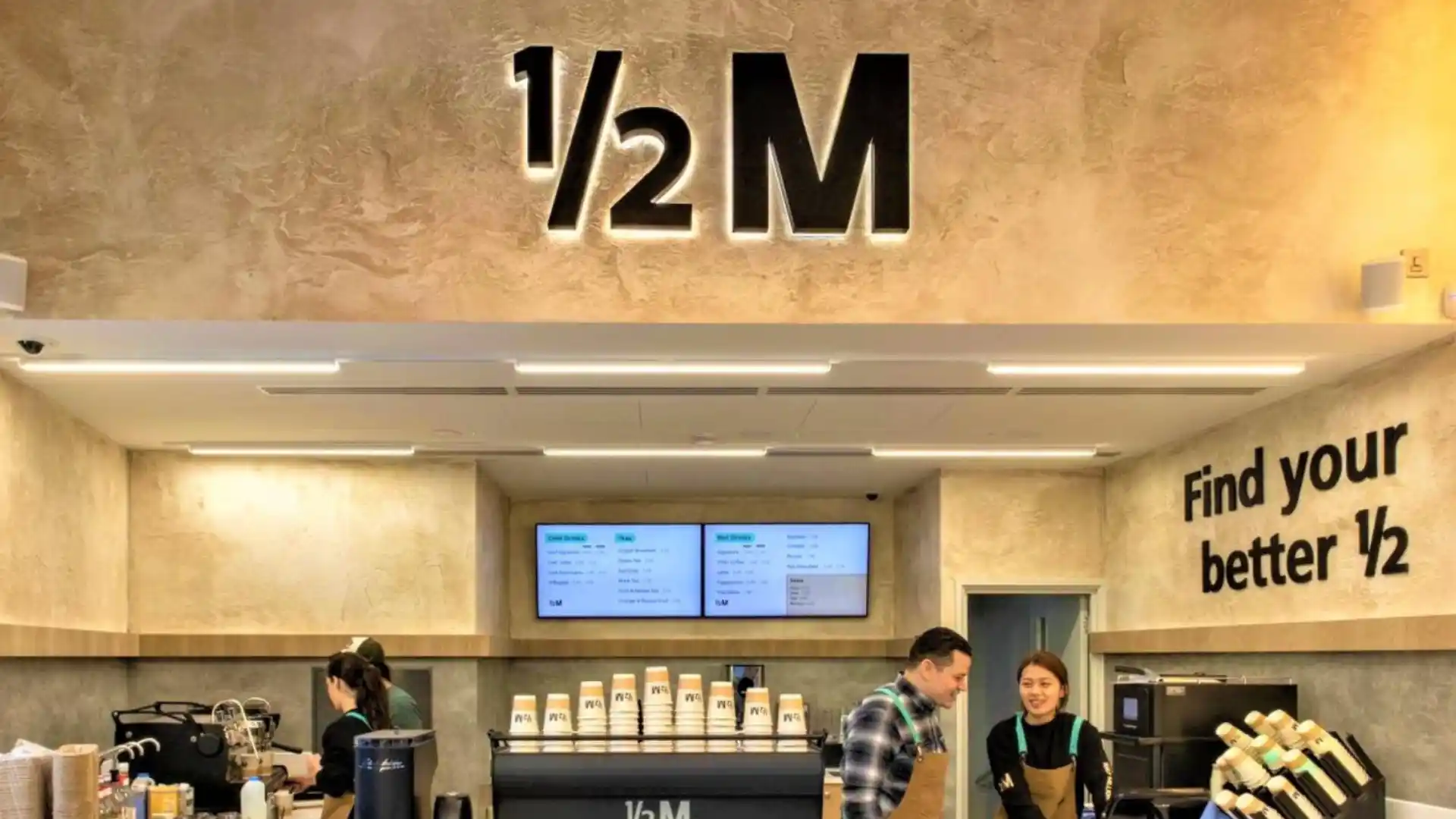 مقهي هاف مليون الرياض