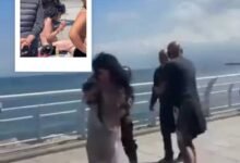 فيديو فتاة كورنيش بيروت الروشة