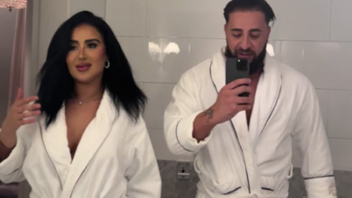 انطونيو سليمان مع دنيا السمراني