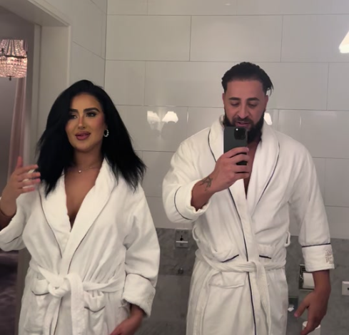 انطونيو سليمان مع دنيا السمراني