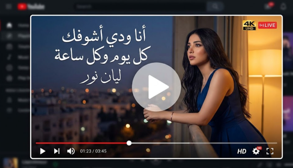 كلمات أنا ودي اشوفك كل يوم وكل ساعه