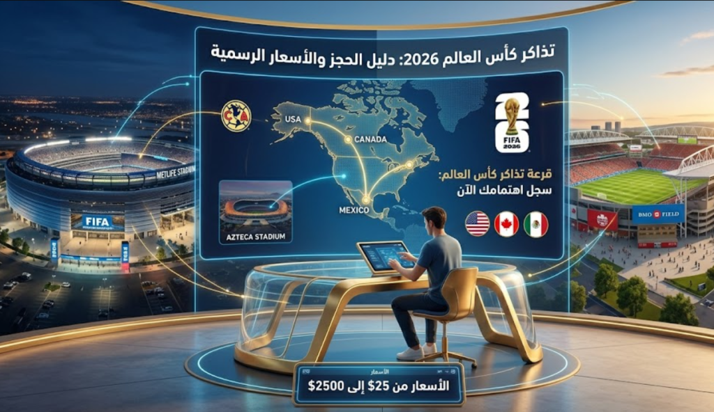 حجز تذاكر كأس العالم 2026