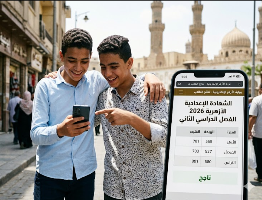 رابط نتيجة الشهادة الإعدادية الأزهرية