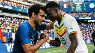 مباراة فرنسا ضد السنغال