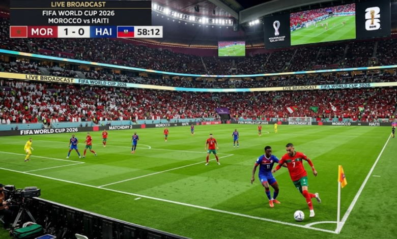 مباراة المغرب وهايتي اليوم