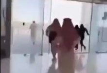 فيديو الاعتداء على مطار الملك فهد بالدمام