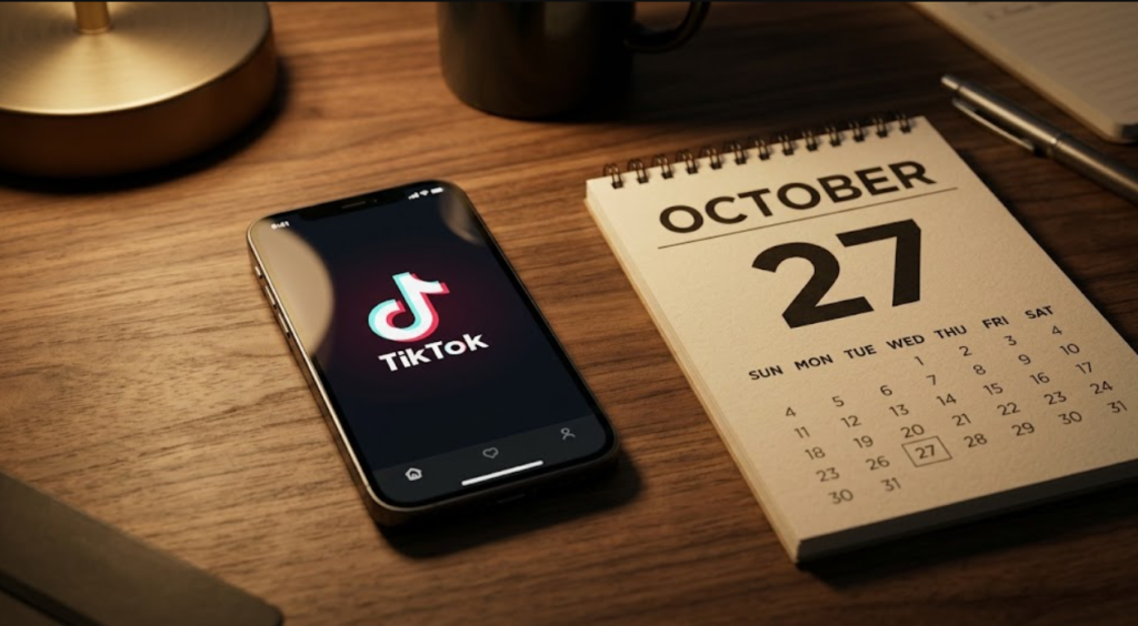 حملة مقاطعة تيك توك 27 أكتوبر